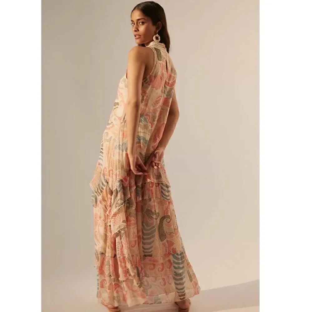 AnthropologieโCrochet-TrimmedโMaxiย Dress
VerbโbyโPallaviโSinghee